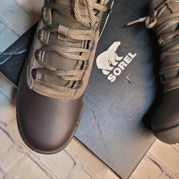 Sorel Buxton Lite‎ Lace WP Major, Jet Men's 8.5 - Picture 2 of 3